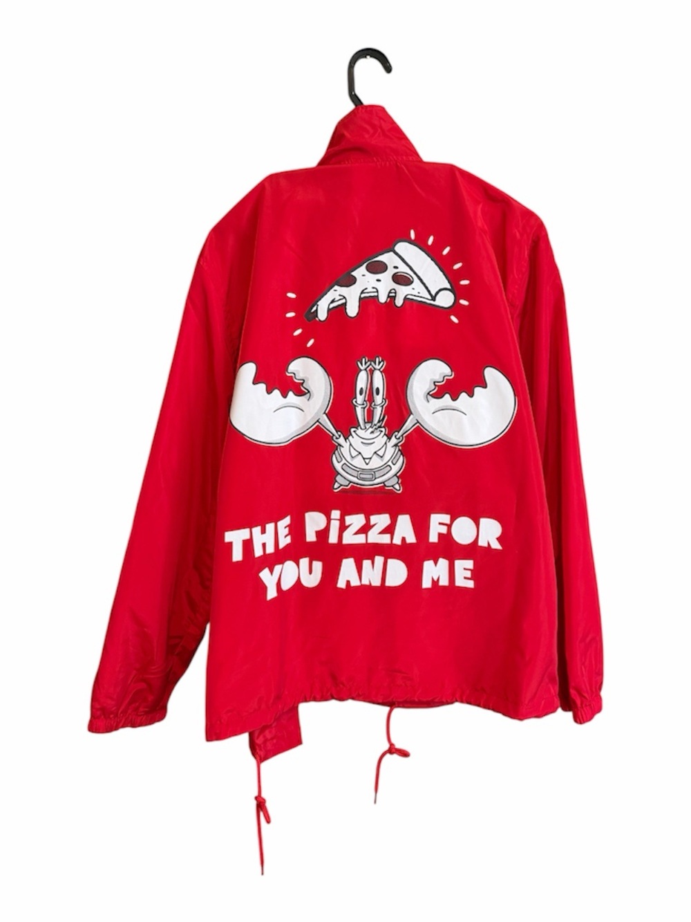 Spirit Halloween Red and White Krusty Krab Jacket halloween costume - Picture 2 of 6